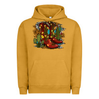 Pigment Peanut Butter christmas cowboy boots Urban Hoodie - RanaPortraitStore