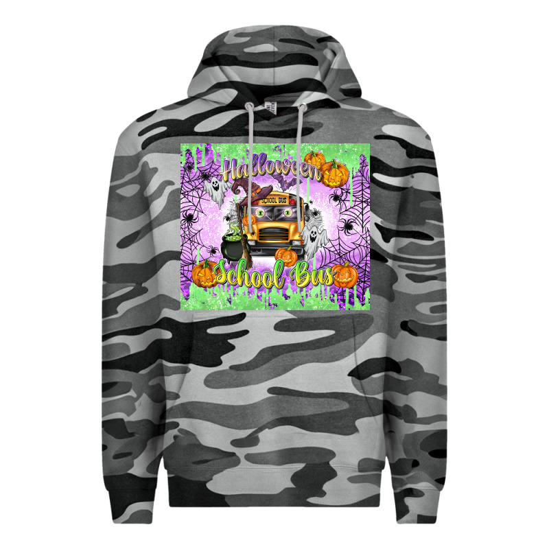 Halloween School Bus Premium Hoodie by texasbilliewilder | Teevron