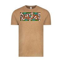 Vintage Camel Santa skeleton christmas Vintage Tee - Artiststas