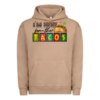Pigment Burro I'm Here For The Tacos Urban Hoodie - texasbilliewilder
