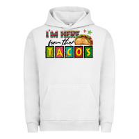 Pigment Lunar Rock I'm Here For The Tacos Urban Hoodie - texasbilliewilder