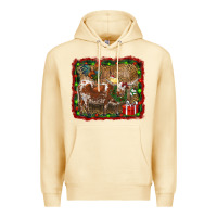 Pina Colada christmas farm animals Premium Hoodie - RanaPortraitStore