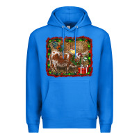 True Royal christmas farm animals Premium Hoodie - RanaPortraitStore