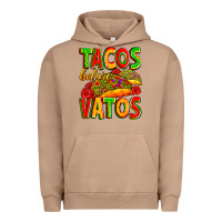 Pigment Burro tacos before vatos Urban Hoodie - Zillion Design Studio