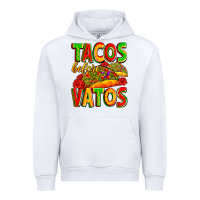 White tacos before vatos Urban Hoodie - Zillion Design Studio