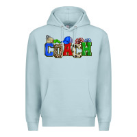 Blue Mist coach Premium Hoodie - Zillion Design Studio