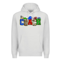 Dove Grey coach Premium Hoodie - Zillion Design Studio
