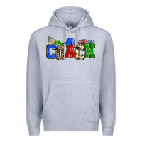 Heather Grey coach Premium Hoodie - Zillion Design Studio