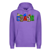 Purple coach Premium Hoodie - Zillion Design Studio