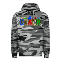 Slate Camo coach Premium Hoodie - Zillion Design Studio