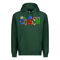 Sports Green coach Premium Hoodie - Zillion Design Studio