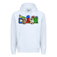 White coach Premium Hoodie - Zillion Design Studio