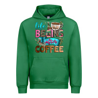 Emerald life begins after coffee Urban Hoodie - Zillion Design Studio