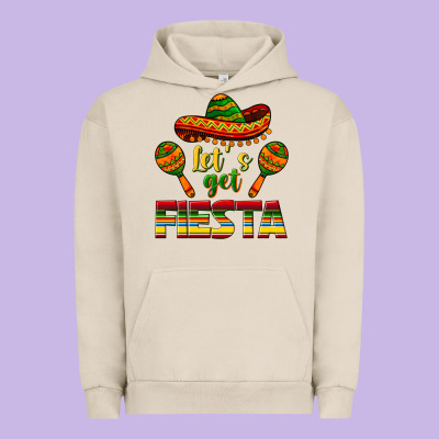 Let's Get Fiesta Urban Hoodie Designed By Texasbilliewilder