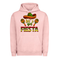 Pigment Salmon Let's Get Fiesta Urban Hoodie - texasbilliewilder
