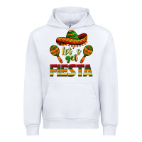 White Let's Get Fiesta Urban Hoodie - texasbilliewilder