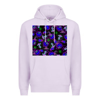Lilac Halloween Premium Hoodie - texasbilliewilder