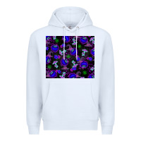 White Halloween Premium Hoodie - texasbilliewilder