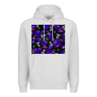 Dove Grey Halloween Premium Hoodie - texasbilliewilder