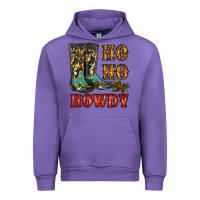 Tulip christmas cowboy boots ho ho howdy Urban Hoodie - RanaPortraitStore
