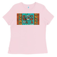 Bubblegum Pink dog mama license plate Ladies Tee - Artiststas