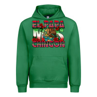 Emerald El Papa Mas Chingon Urban Hoodie - texasbilliewilder