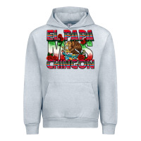 Heather Grey El Papa Mas Chingon Urban Hoodie - texasbilliewilder