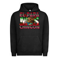 Pigment Black El Papa Mas Chingon Urban Hoodie - texasbilliewilder