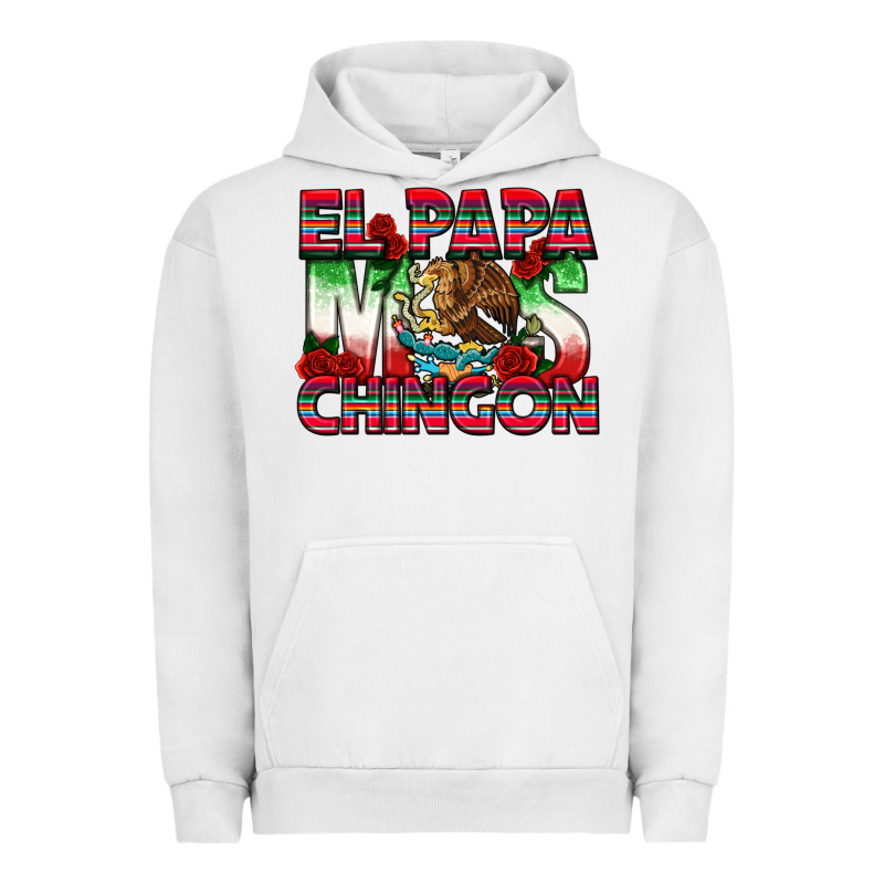 El Papa Mas Chingon Urban Hoodie by texasbilliewilder | Teevron