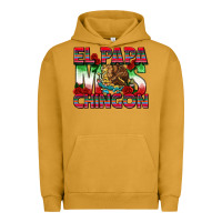 Pigment Peanut Butter El Papa Mas Chingon Urban Hoodie - texasbilliewilder