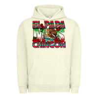 Pigment Pistachio El Papa Mas Chingon Urban Hoodie - texasbilliewilder