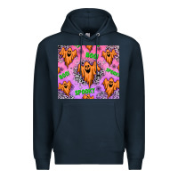 Navy Halloween Premium Hoodie - texasbilliewilder