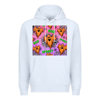 White Halloween Premium Hoodie - texasbilliewilder