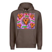 Coffee Halloween Premium Hoodie - texasbilliewilder