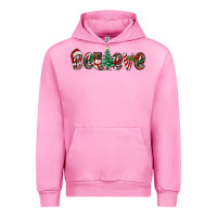 Fuchsia Pink christmas believe Urban Hoodie - RanaPortraitStore
