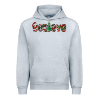 Heather Grey christmas believe Urban Hoodie - RanaPortraitStore