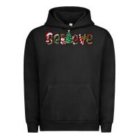 Pigment Black christmas believe Urban Hoodie - RanaPortraitStore