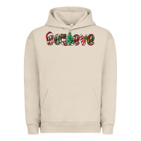 Pigment French Oak christmas believe Urban Hoodie - RanaPortraitStore