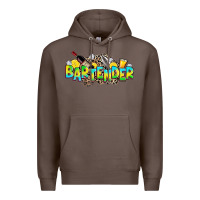 Coffee bartender Premium Hoodie - Zillion Design Studio