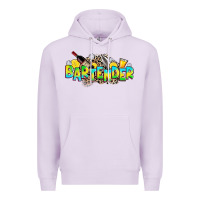 Lilac bartender Premium Hoodie - Zillion Design Studio