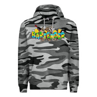 Slate Camo bartender Premium Hoodie - Zillion Design Studio
