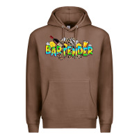 Chestnut bartender Premium Hoodie - Zillion Design Studio