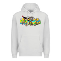 Dove Grey bartender Premium Hoodie - Zillion Design Studio