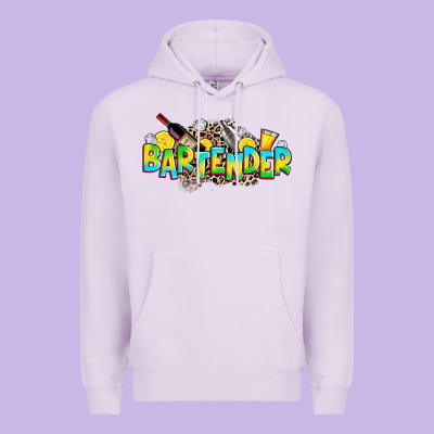 Bartender Premium Hoodie Designed By Zillion Design Studio