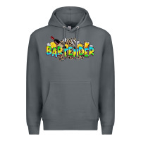 Rock bartender Premium Hoodie - Zillion Design Studio