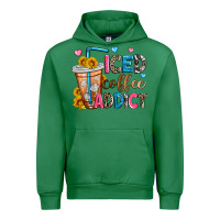 Emerald iced coffee addict Urban Hoodie - Zillion Design Studio