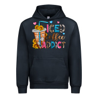 Navy iced coffee addict Urban Hoodie - Zillion Design Studio