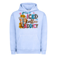 Pigment Grape Ice iced coffee addict Urban Hoodie - Zillion Design Studio