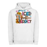 Pigment Lunar Rock iced coffee addict Urban Hoodie - Zillion Design Studio