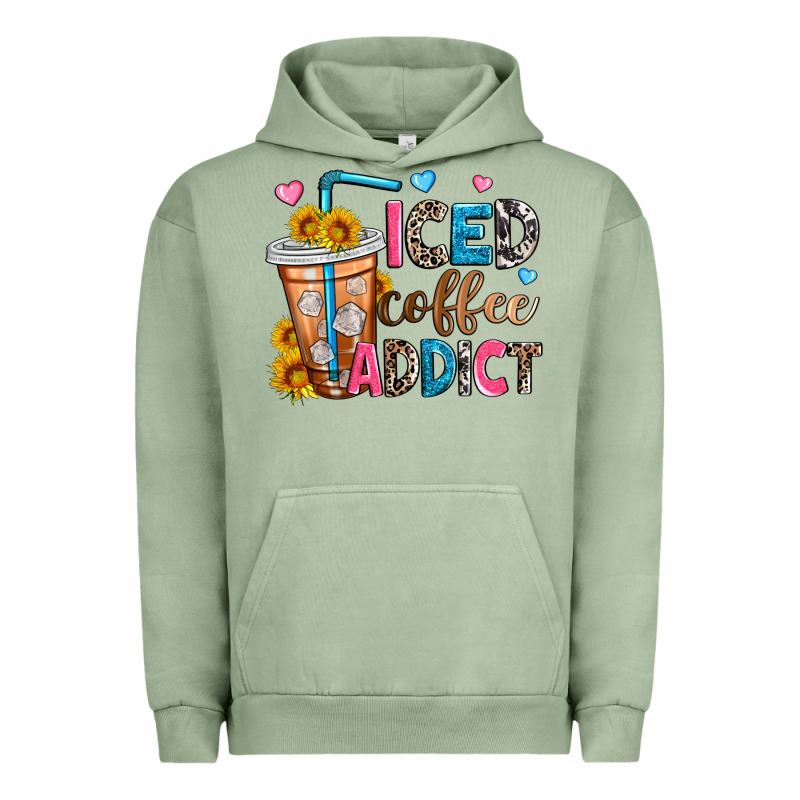 Iced Coffee Addict Urban Hoodie by Zillion Design Studio | Teevron